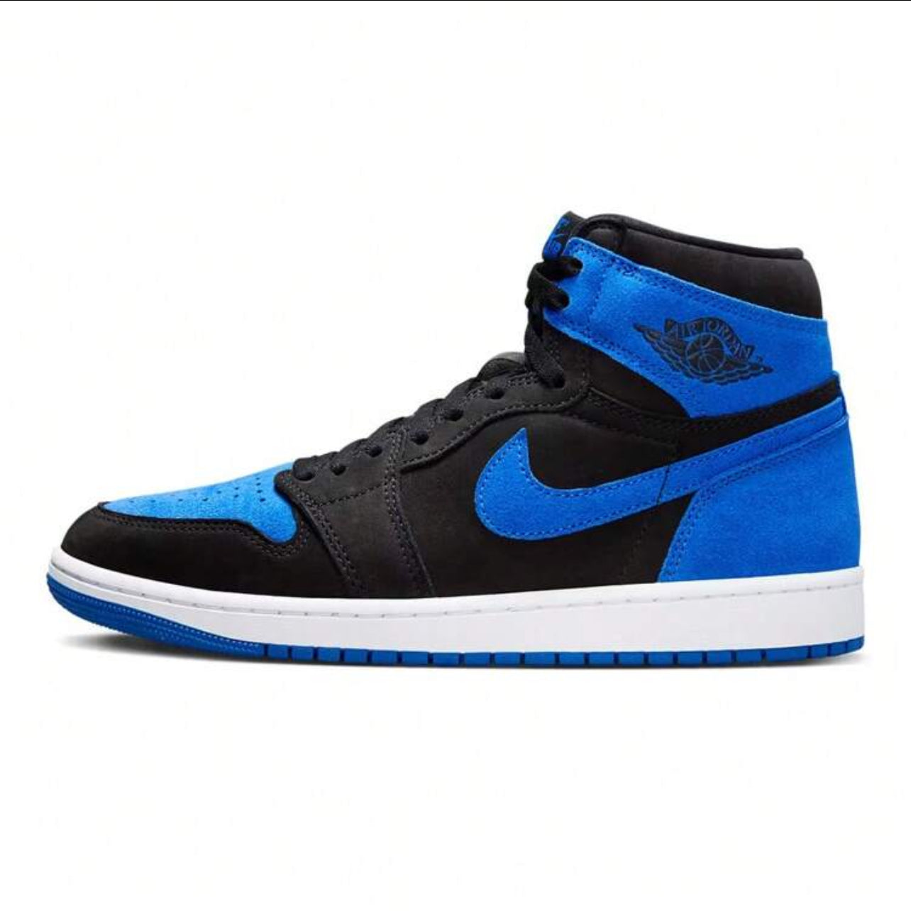 Jordan Men's Air Jordan 1 Retro High OG Black/Royal Blue-White (DZ5485 042)