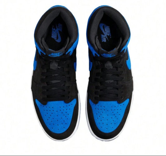 Jordan Men's Air Jordan 1 Retro High OG Black/Royal Blue-White (DZ5485 042)