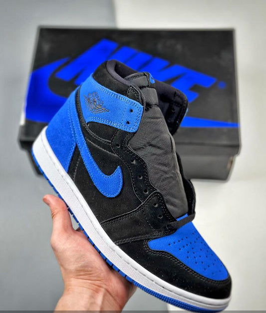 Jordan Men's Air Jordan 1 Retro High OG Black/Royal Blue-White (DZ5485 042)